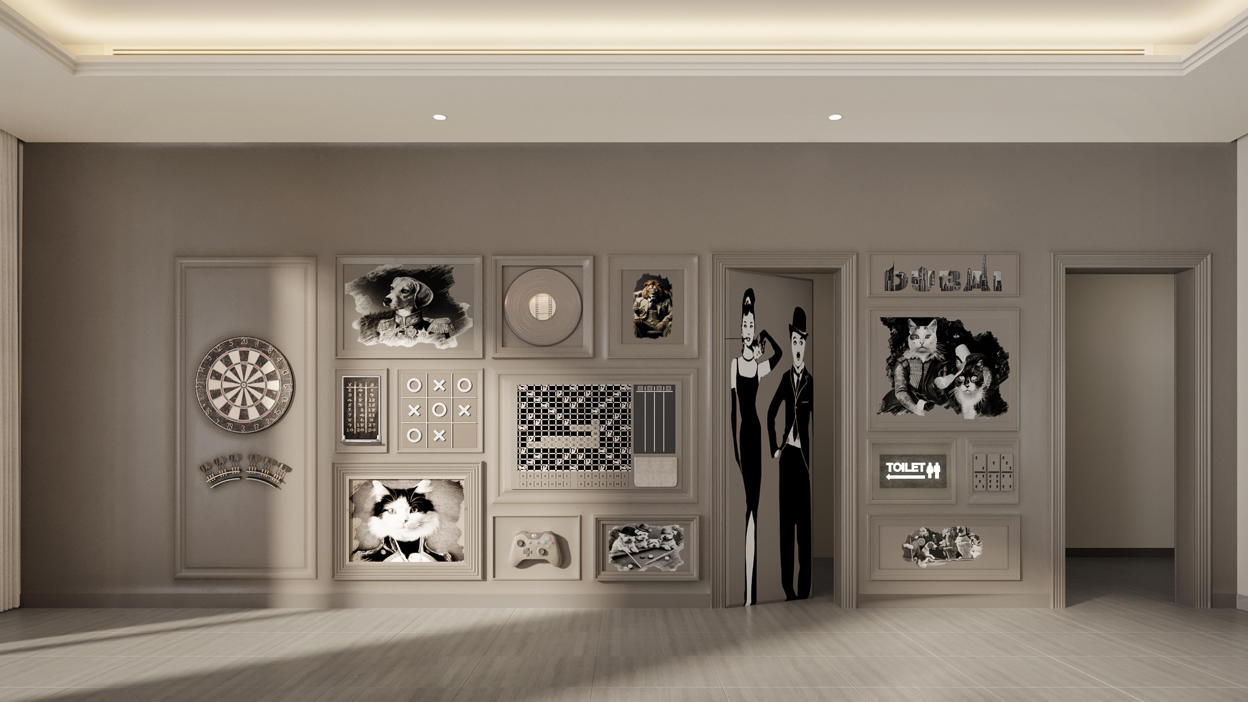 Arbor View – clubhouse washroom