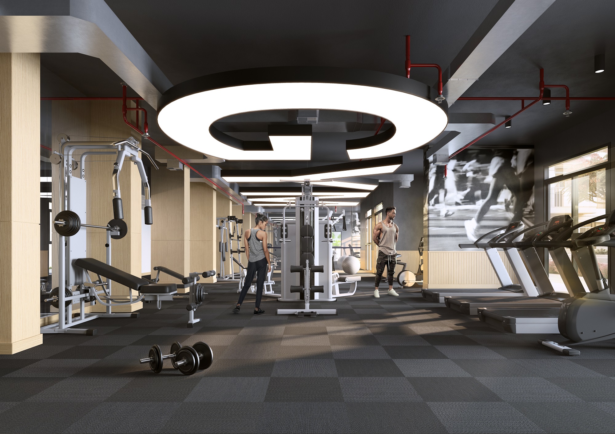 Ellington_Belgravia Square_Interior Visual_Fitness Studio 01